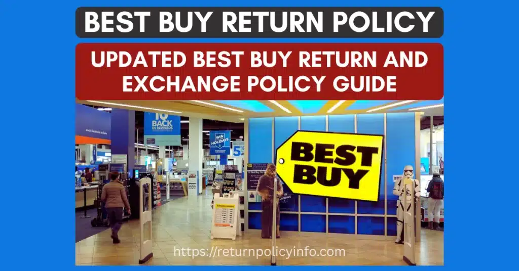 Best Buy Return Policy