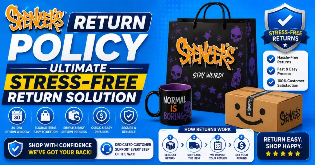 Spencer’s Return Policy
