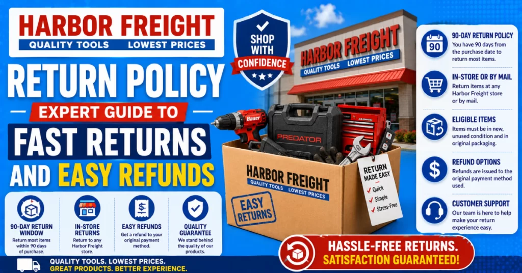 Harbor Freight Return Policy