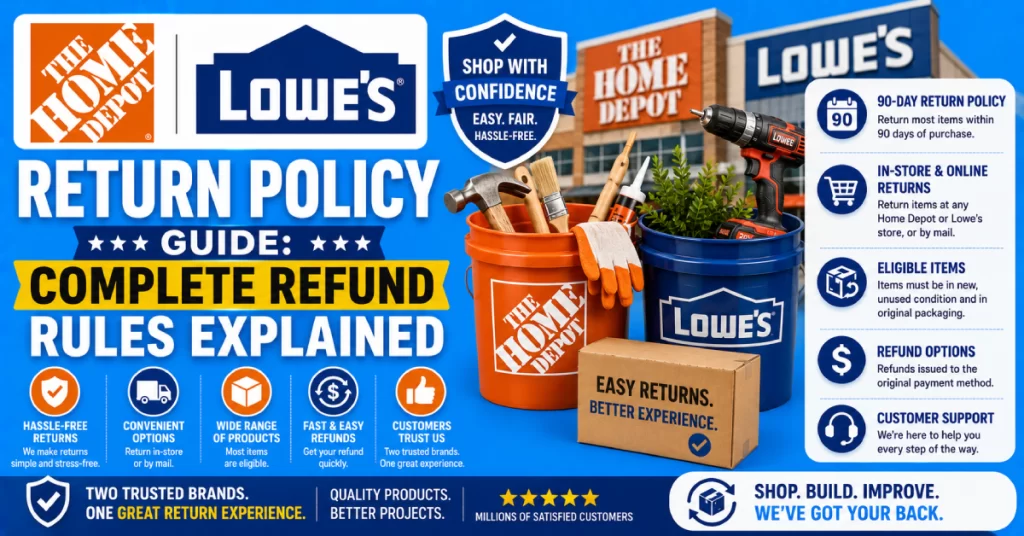 Home Depot Lowes Return Policy