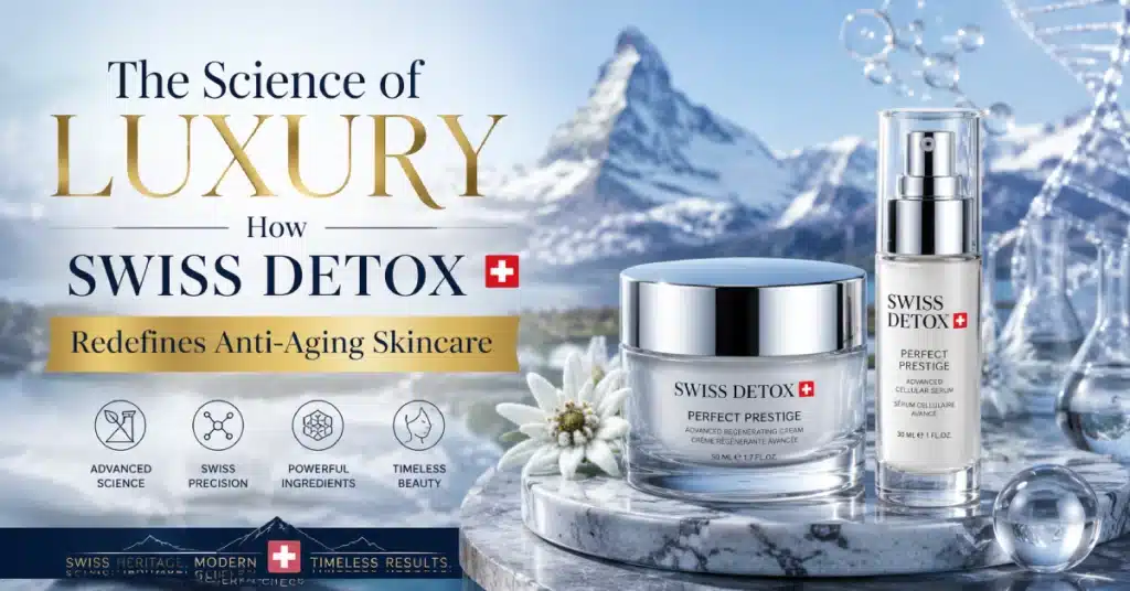 How SWISS DETOX Redefines Anti-Aging Skincare